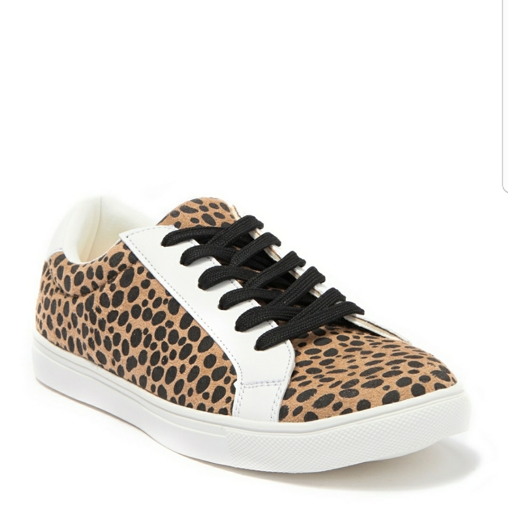 C & C CALIFORNIA VEGAN LEATHER LACE UP SNEAKER